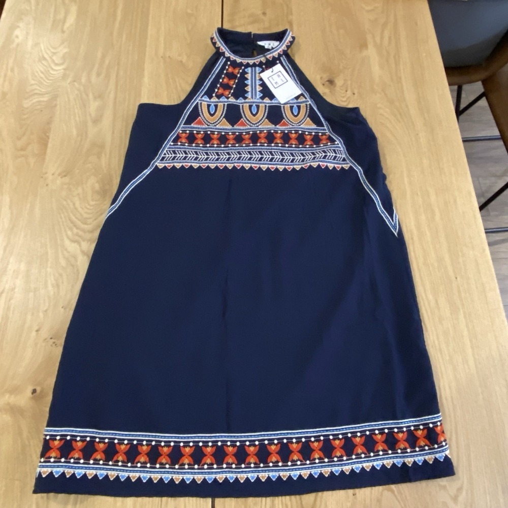 Anthropology THML NWT Southwest Dress Women's Medium Tunic Aztec